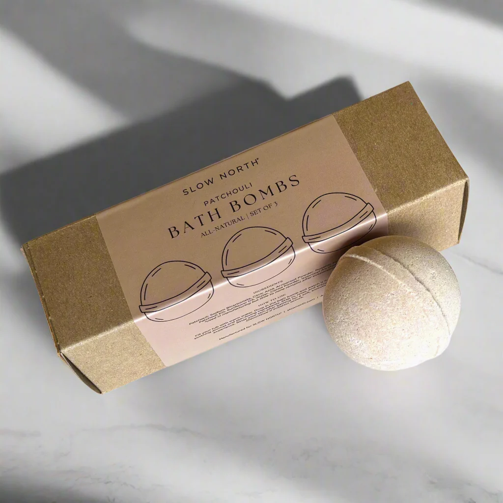Natural Patchouli Bath Bombs Bundle | DC-Slow North