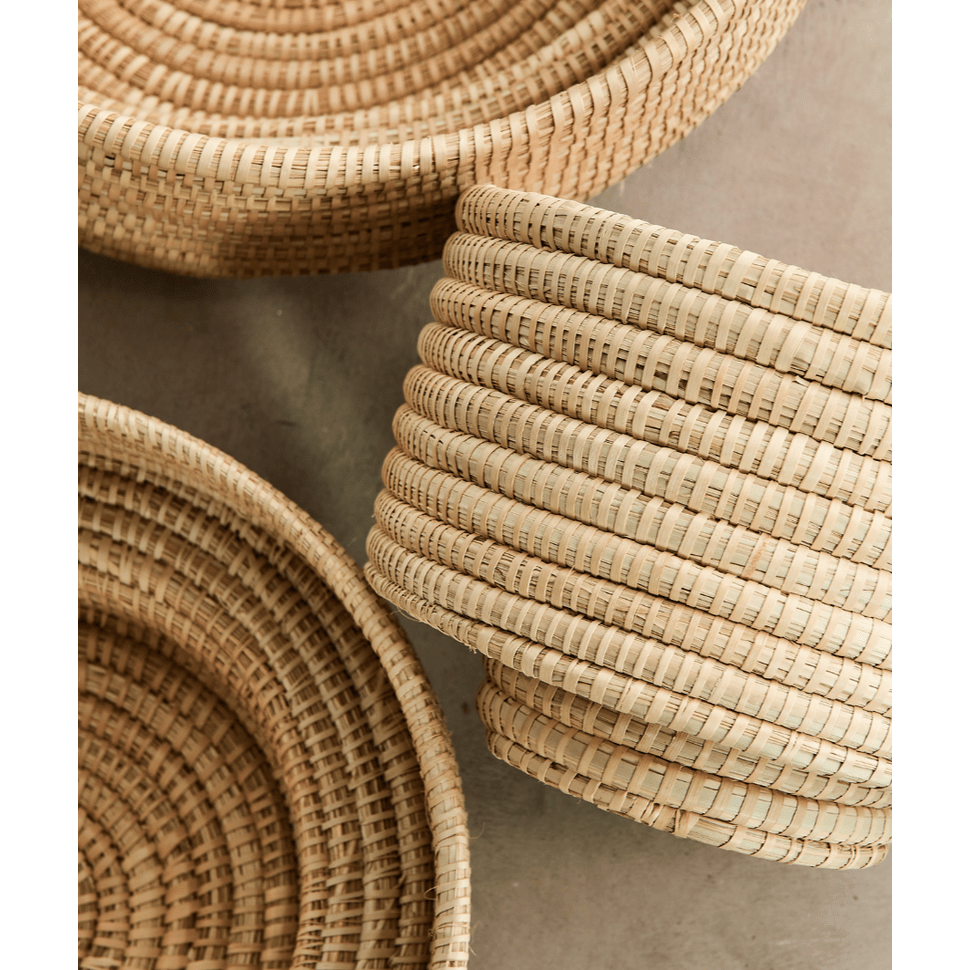 Natural Woven Dengu Basket