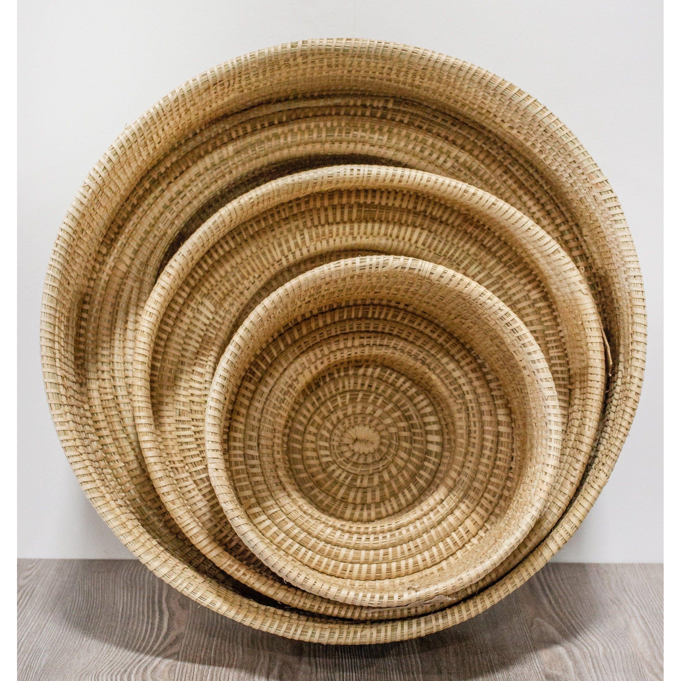 Natural Woven Dengu Basket