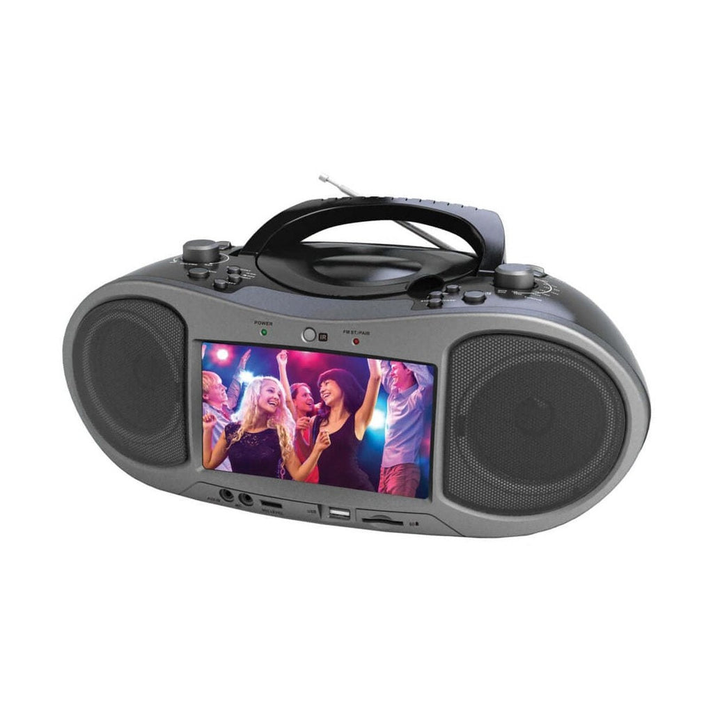 Naxa 7" Bluetooth DVD Boombox