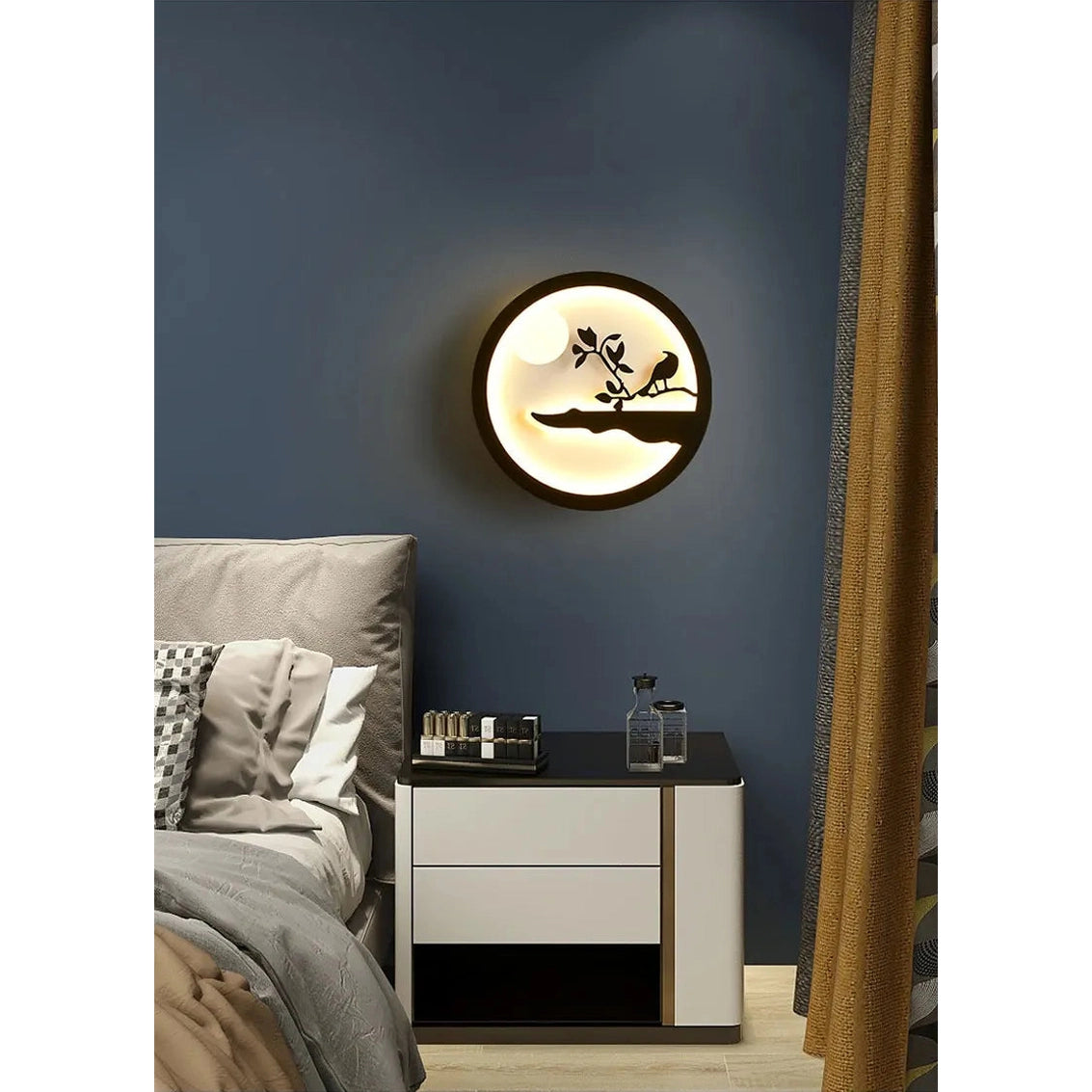 Nordic Character Glow Wall Lamp Slim | Dlight Decor