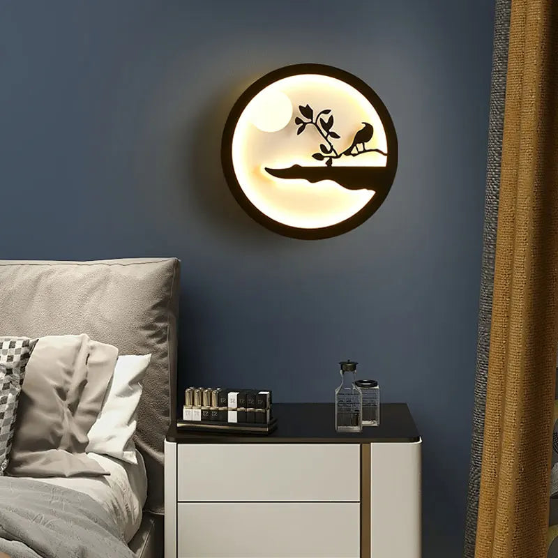 Nordic Character Glow Wall Lamp Slim | Dlight Decor