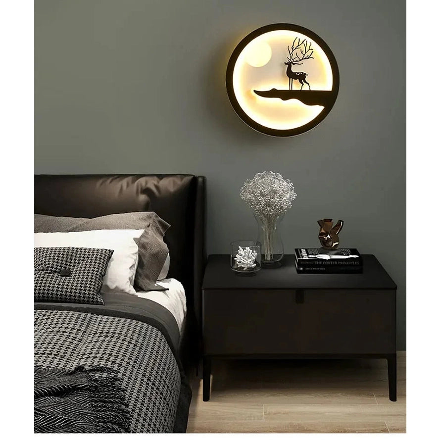 Nordic Character Glow Wall Lamp Slim | Dlight Decor