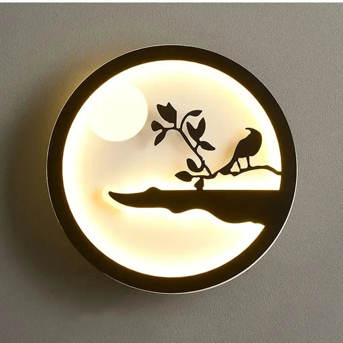 Nordic Character Glow Wall Lamp Slim | Dlight Decor