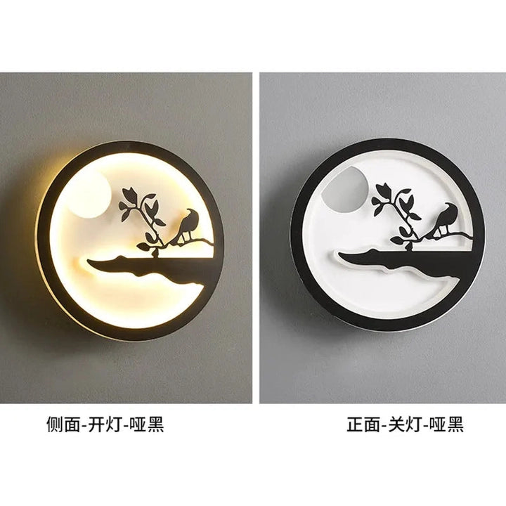 Nordic Character Glow Wall Lamp Slim | Dlight Decor