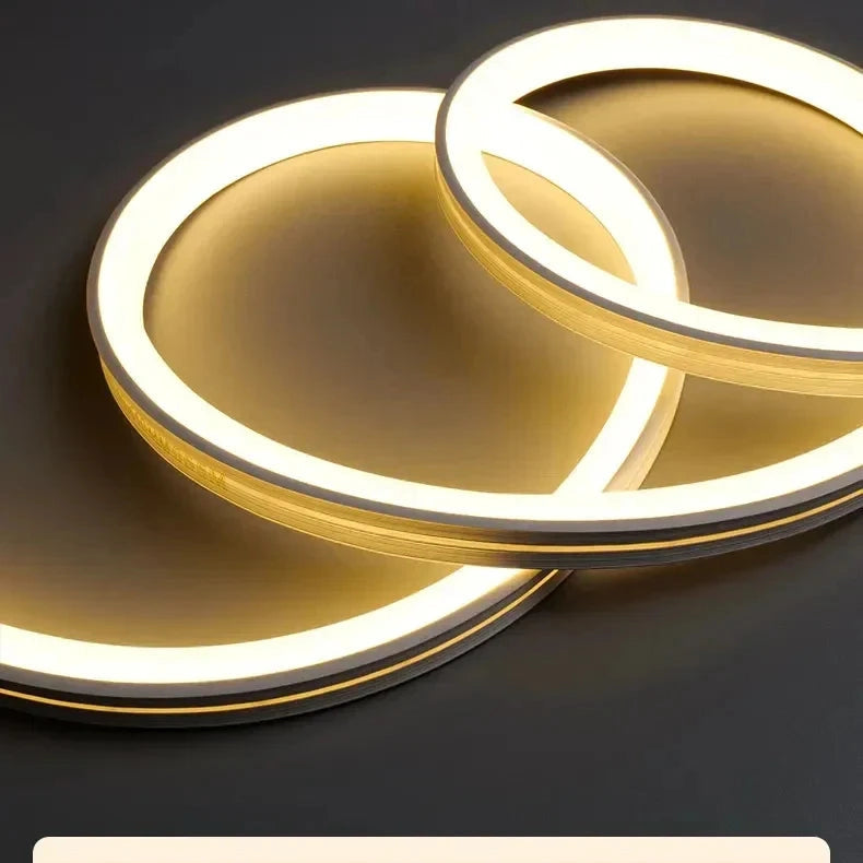 Nordic Silent LED Ambient Wall Clock | Dlight Decor