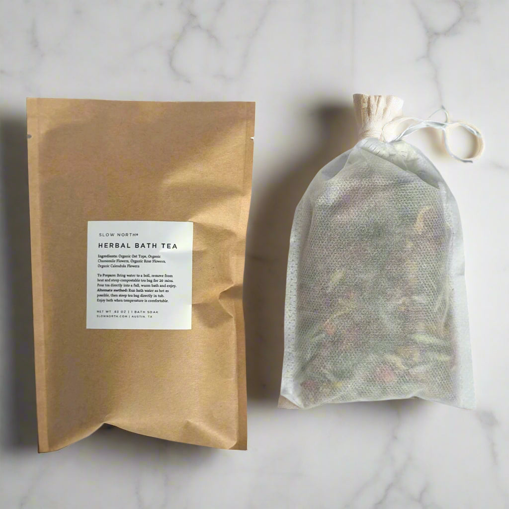 Nourishing Soothing Herbal Bath Tea Single | DC-Slow North