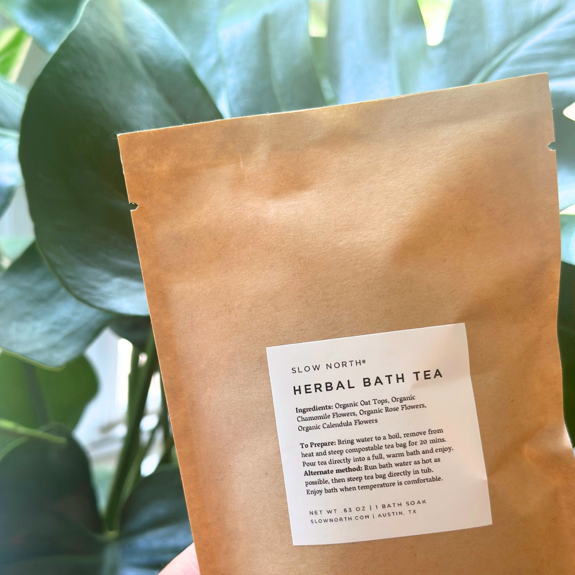 Nourishing Soothing Herbal Bath Tea Single | DC-Slow North