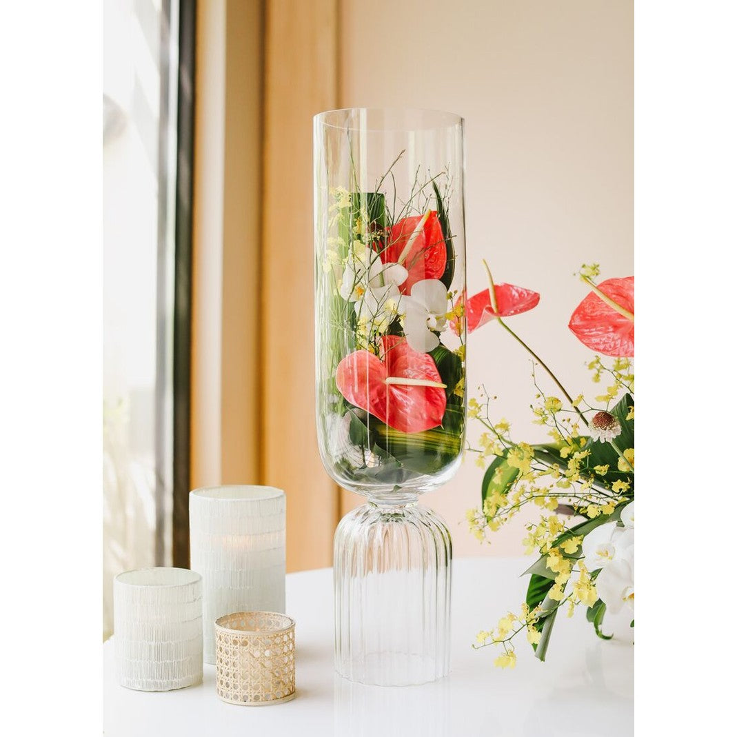 Oliver Cane Votive Candle Holder