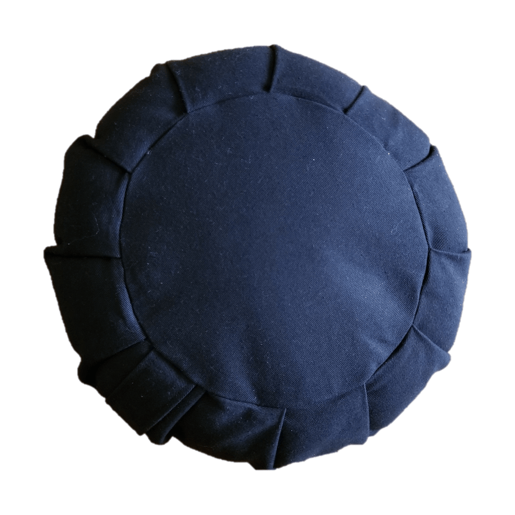 Organic Buckwheat Hulls Zafu Round Cushion | DC-OMSutra