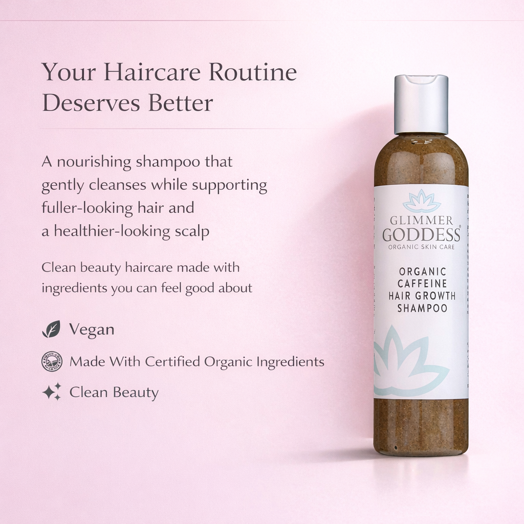Organic Caffeine Hair Growth Shampoo | Rosemary & Peppermint