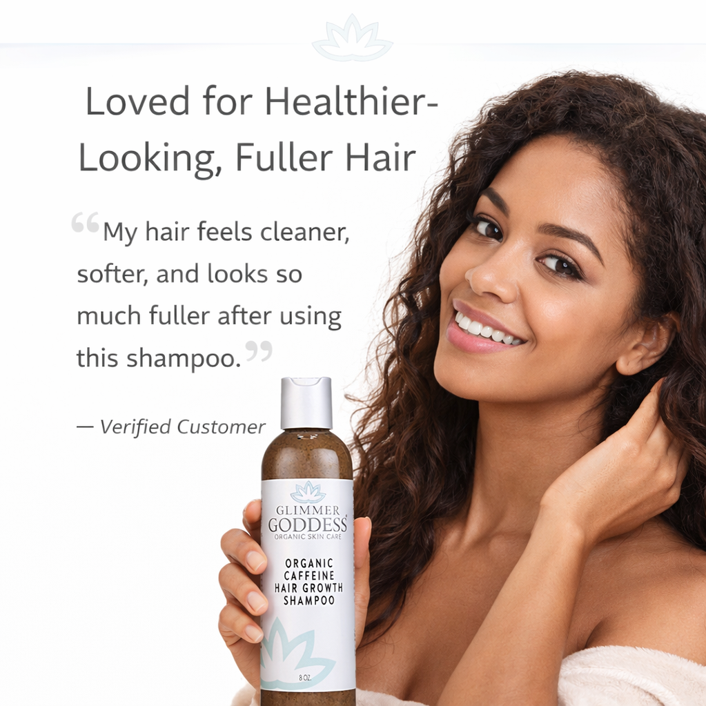 Organic Caffeine Hair Growth Shampoo | Rosemary & Peppermint