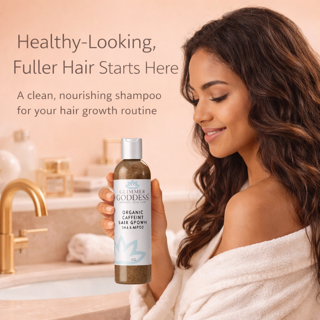 Organic Caffeine Hair Growth Shampoo | Rosemary & Peppermint