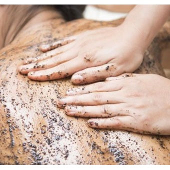 Organic Dead Sea Salt Body Scrub | Glimmer Goddess