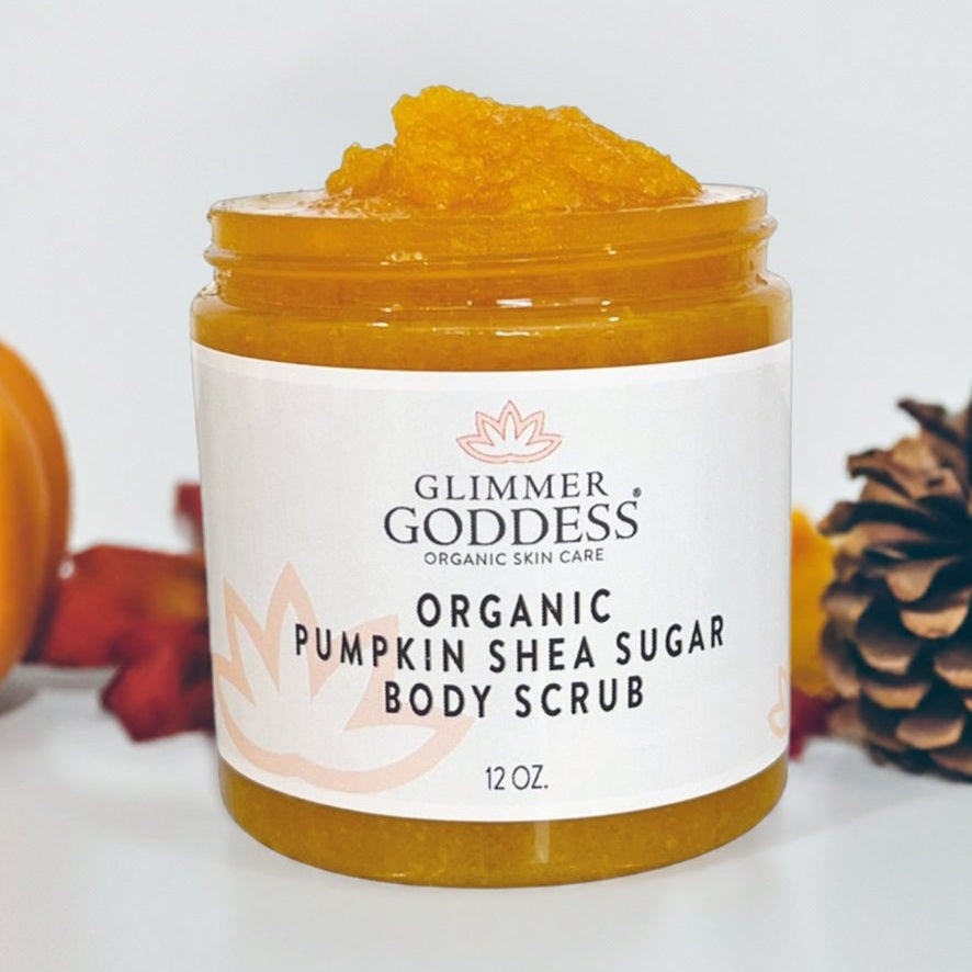 Organic Pumpkin Sugar Body Scrub | DC-Glimmer Goddess®