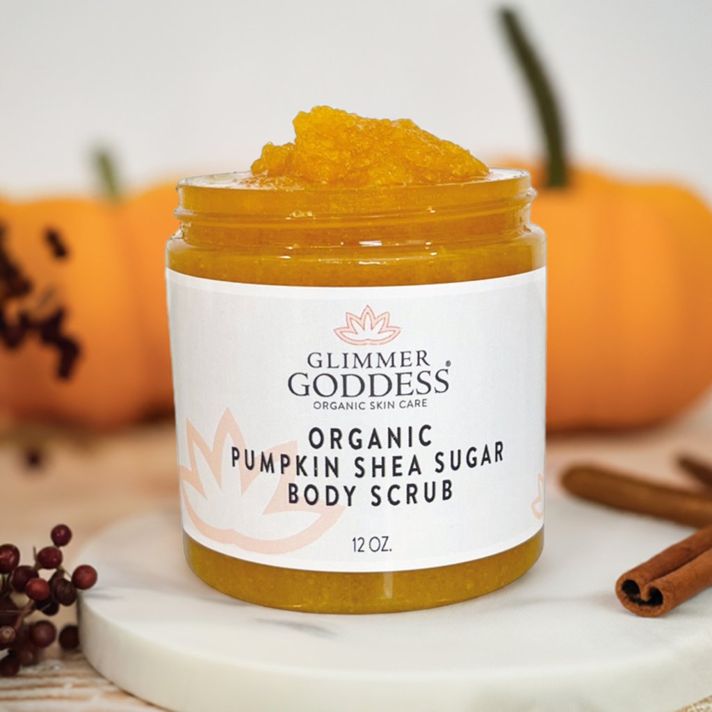Organic Pumpkin Sugar Body Scrub | DC-Glimmer Goddess®