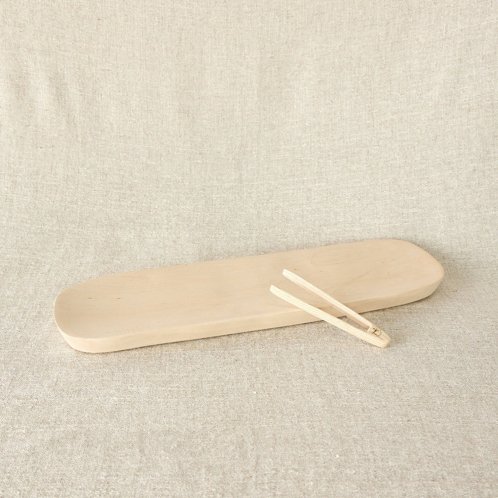 Organic Wooden Rectangle Bread Platter