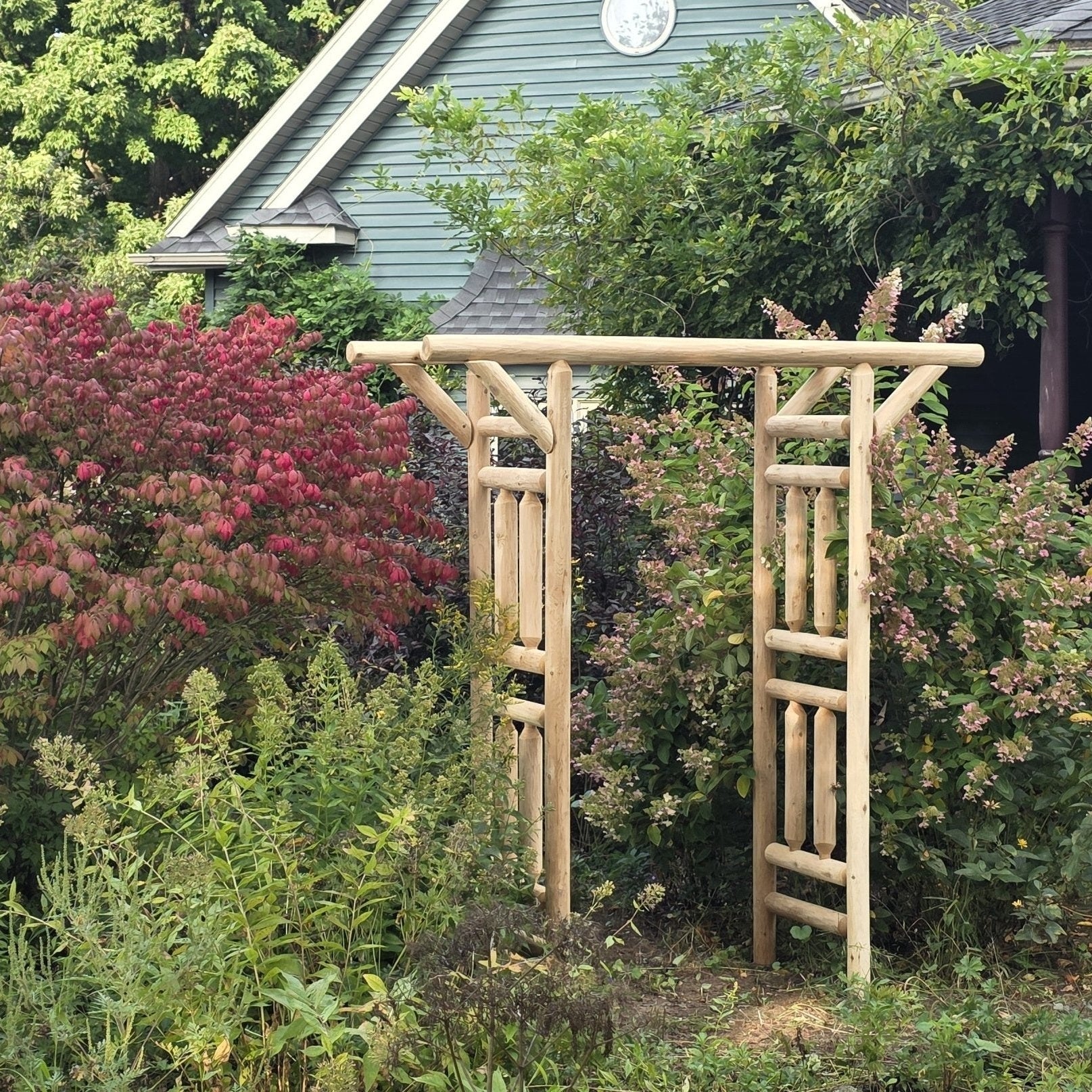 Outdoor Wooden Arbor