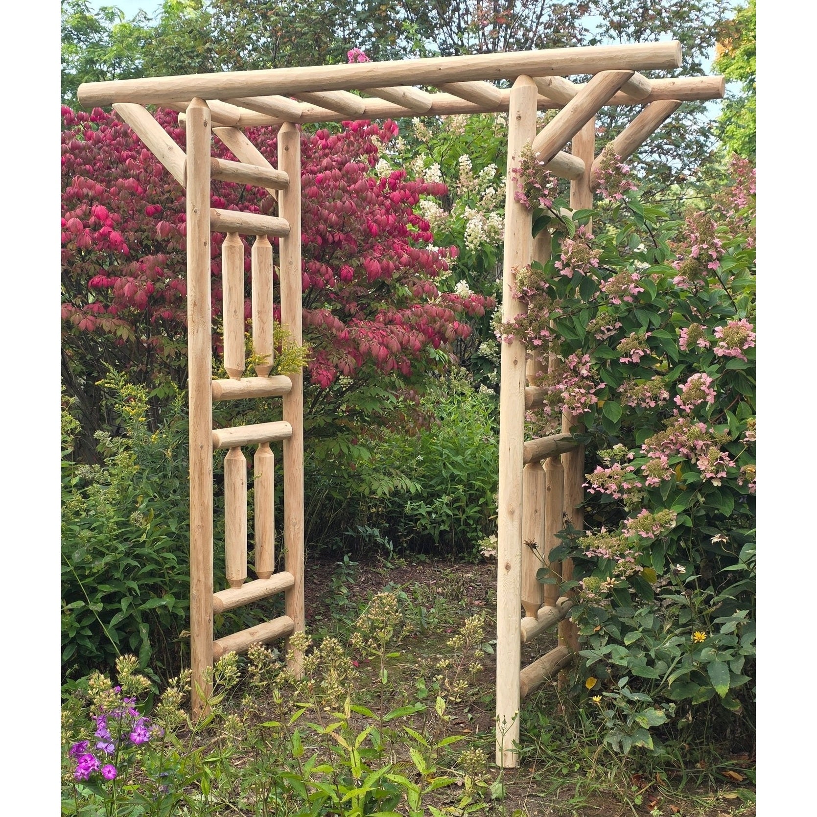 Outdoor Wooden Arbor