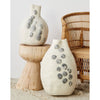 Pebble Hand-Felted Wool Gourd Basket