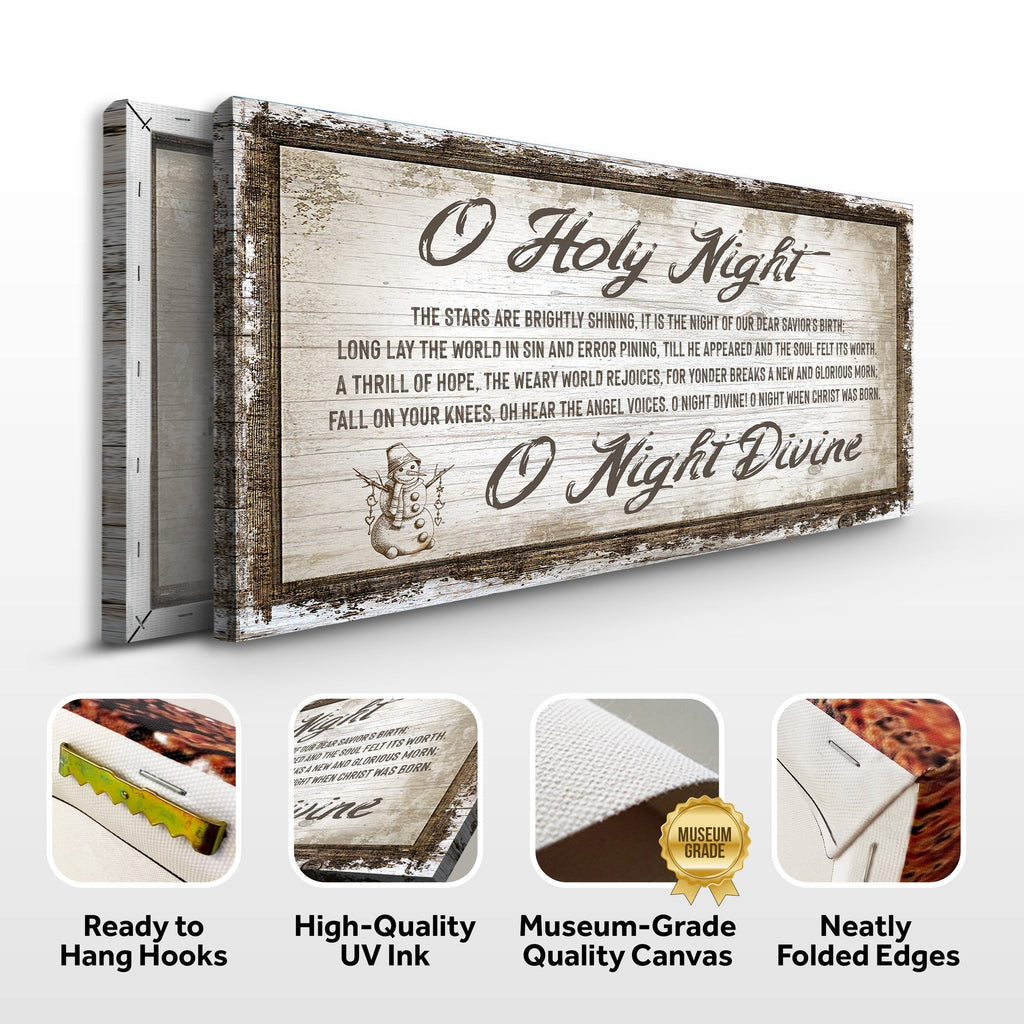 Personalized Christmas Canvas Sign | Tailored Canvases