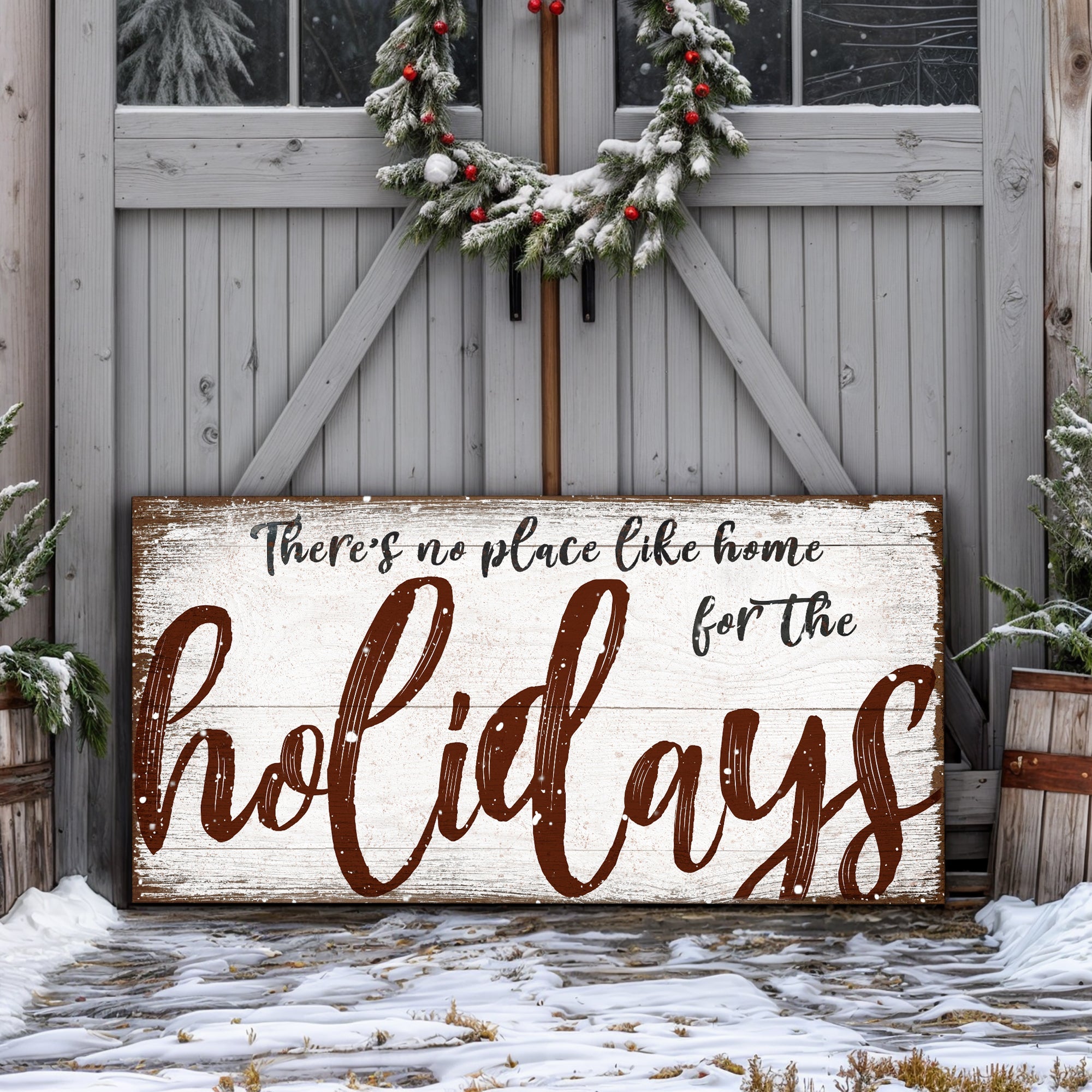 Personalized Christmas Canvas Sign | Tailored Canvases