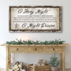 Personalized Christmas Canvas Sign | Tailored Canvases