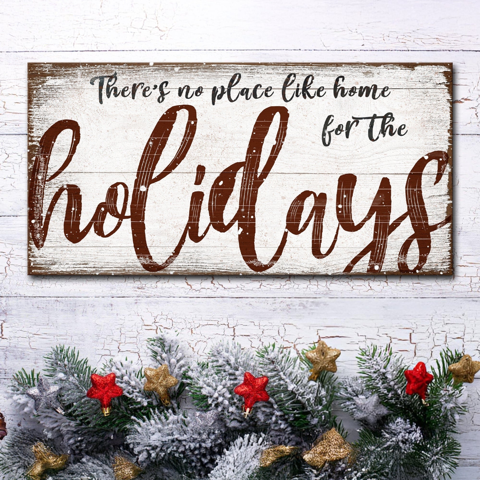 Personalized Christmas Canvas Sign | Tailored Canvases
