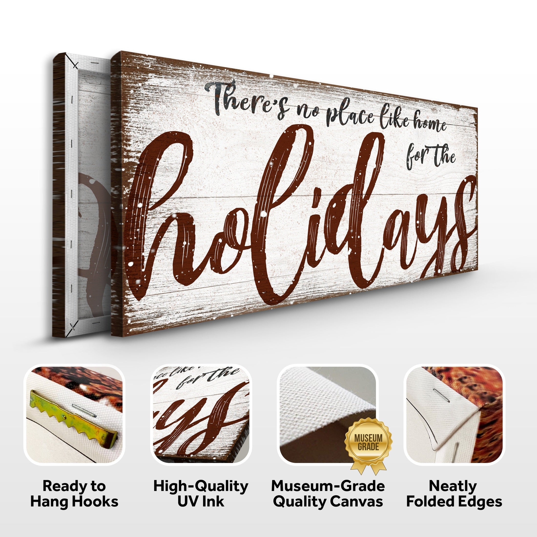 Personalized Christmas Canvas Sign | Tailored Canvases