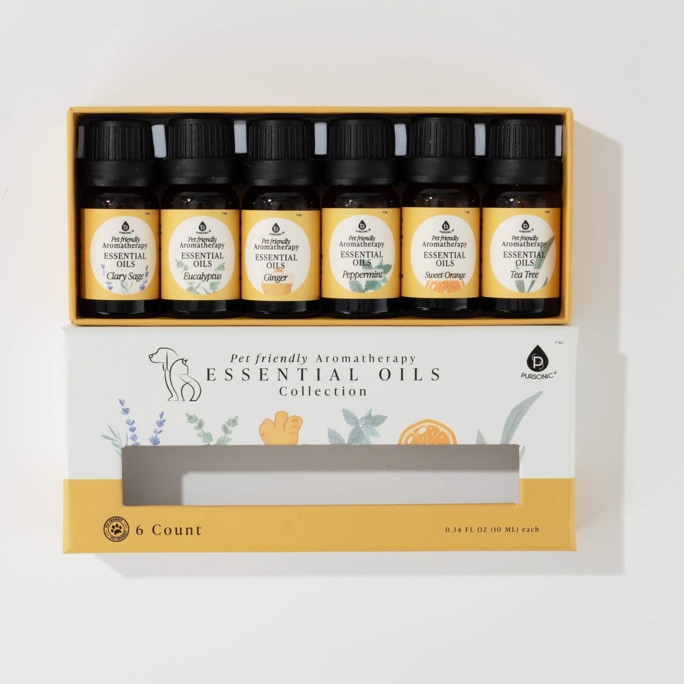 Pet Safe Calming Aromatherapy Oils Set | DC-PURSONIC