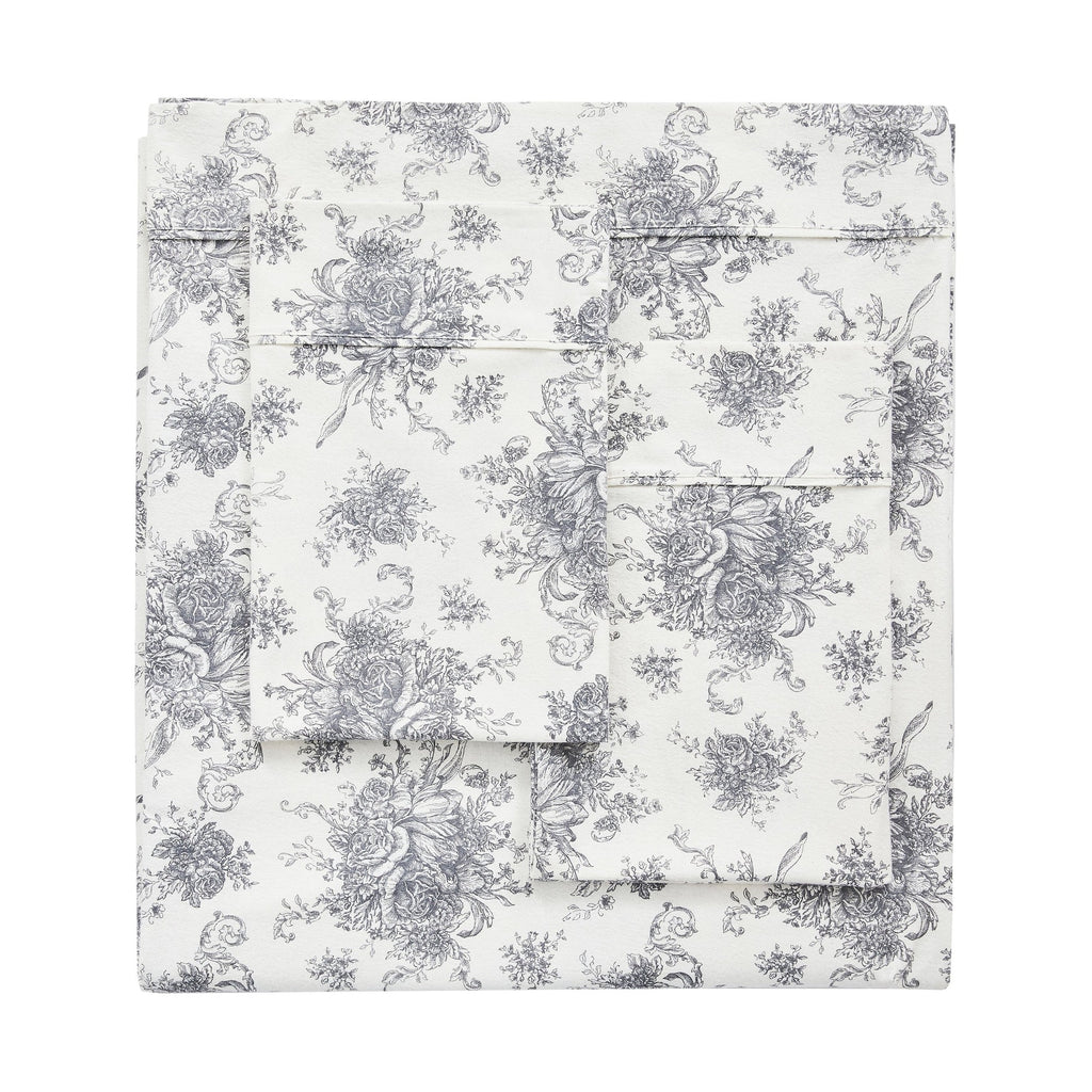 Petit Toile Flannel Sheet Sets by Mélange Home
