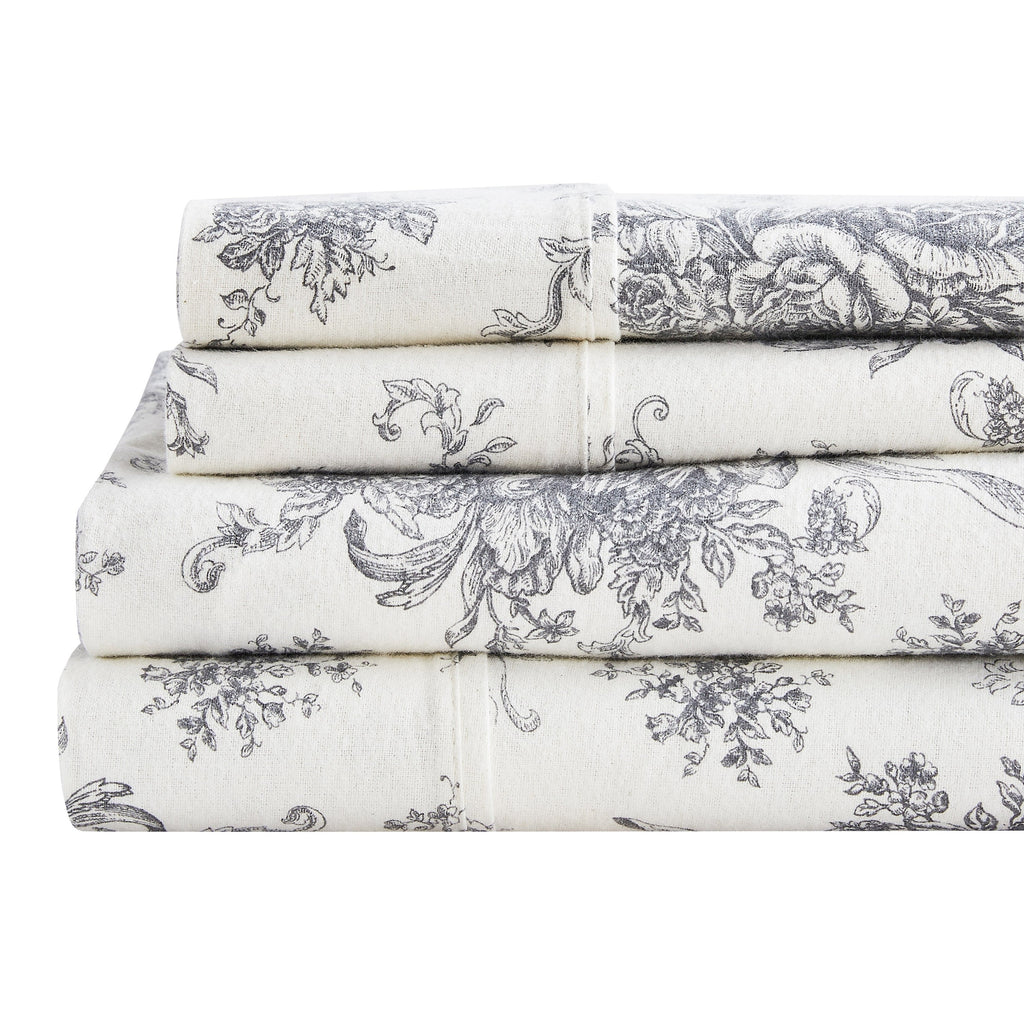 Petit Toile Flannel Sheet Sets by Mélange Home