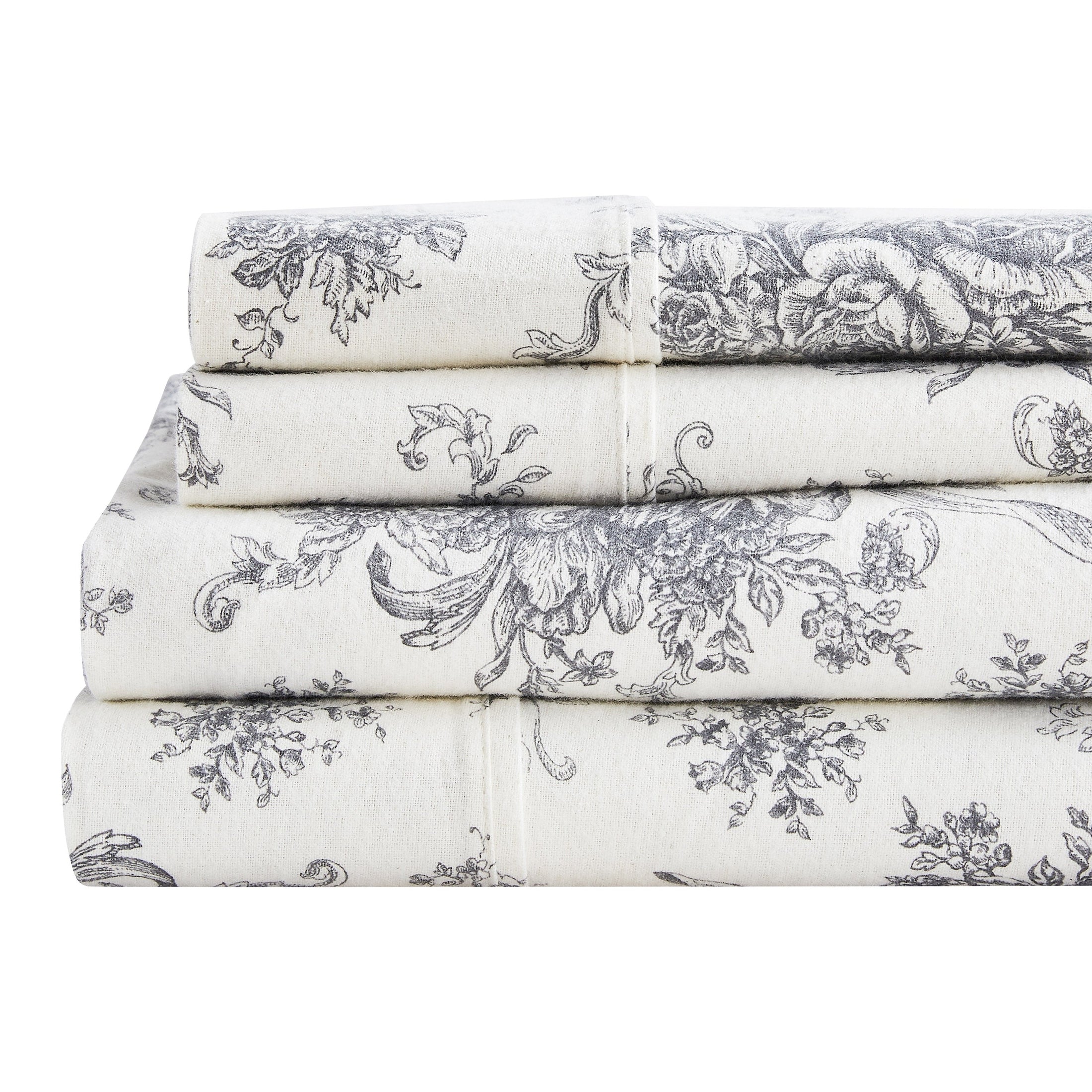 Petit Toile Flannel Sheet Sets by Mélange Home