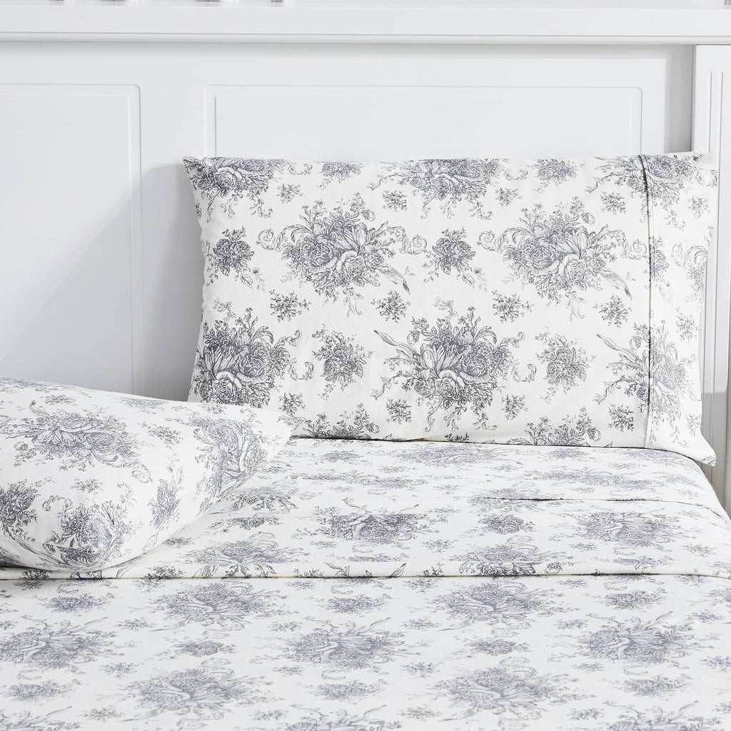 Petit Toile Flannel Sheet Sets by Mélange Home