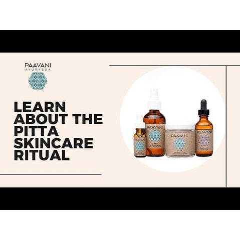 Pitta Skincare Ritual | Sample Size Ayurvedic Kit for Sensitive Skin