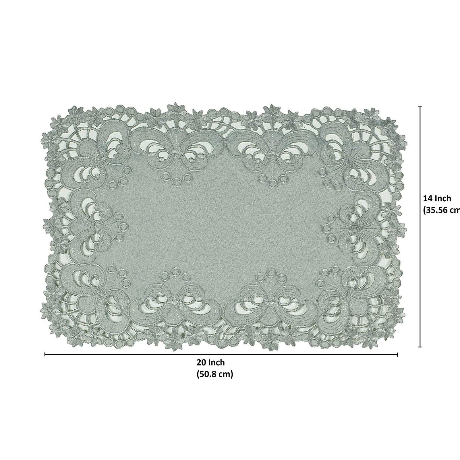 Placemats with European Embroidery - The Creola Collection