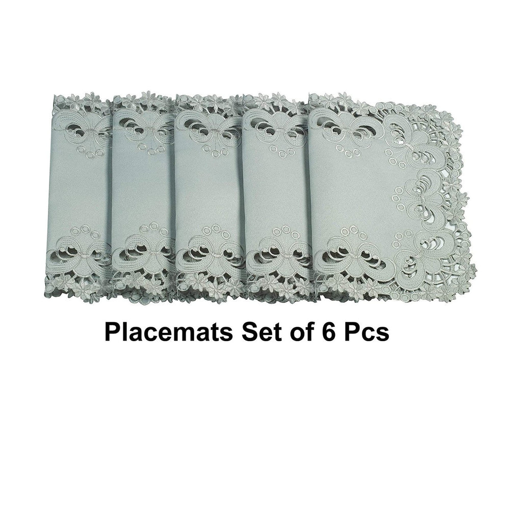 Placemats with European Embroidery - The Creola Collection