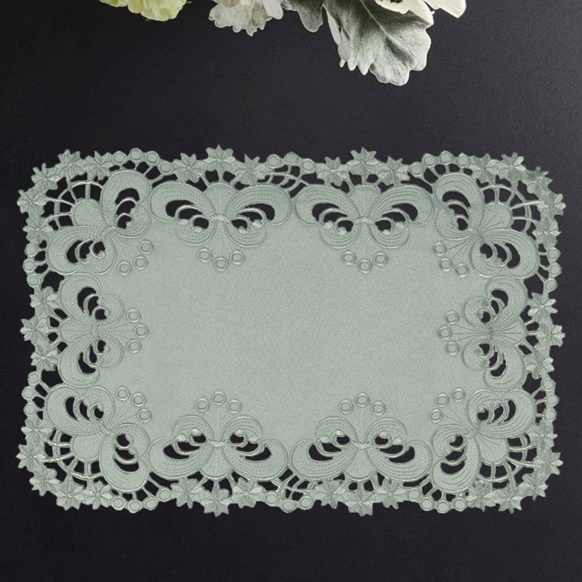 Placemats with European Embroidery - The Creola Collection