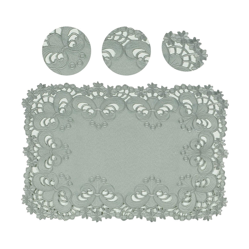 Placemats with European Embroidery - The Creola Collection