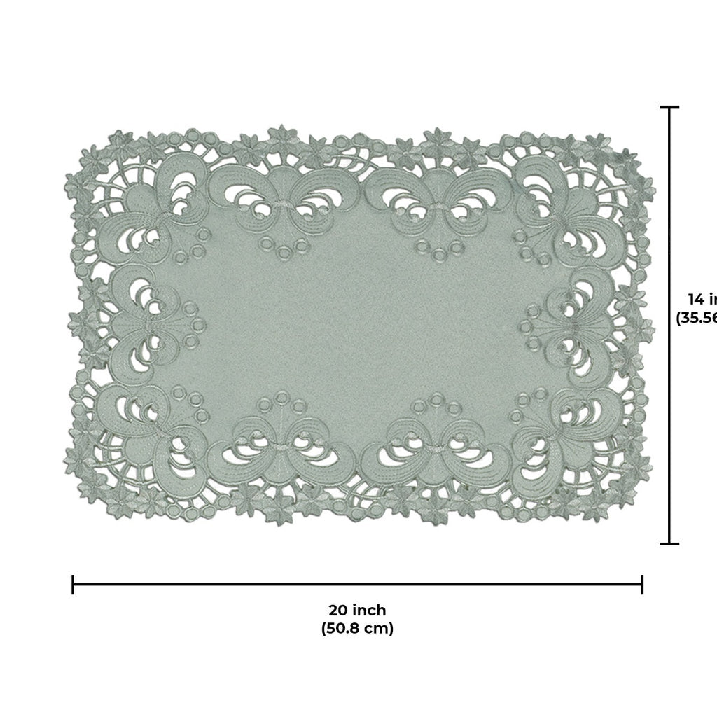 Placemats with European Embroidery - The Creola Collection