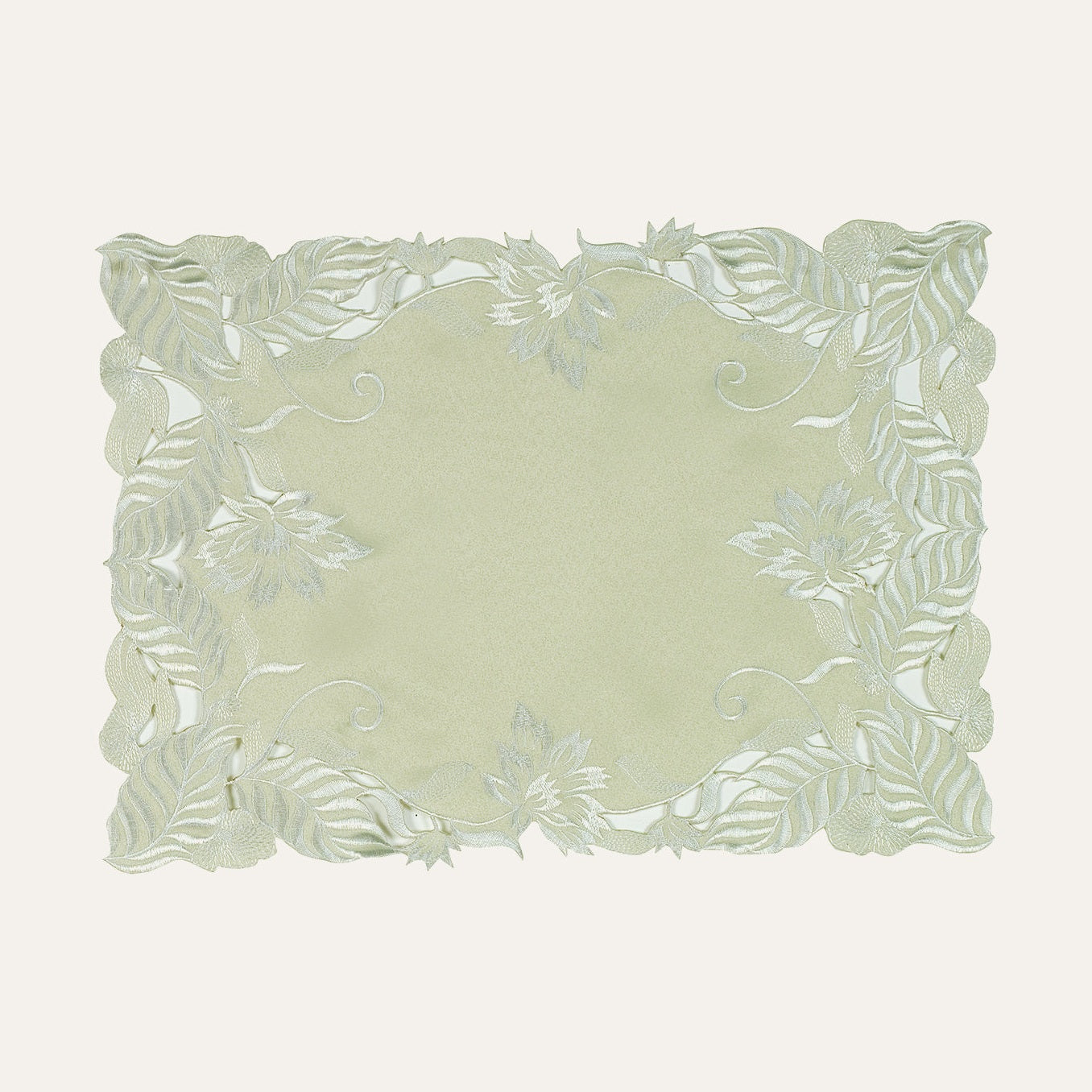 Placemats with European Embroidery - The Daulton Collection
