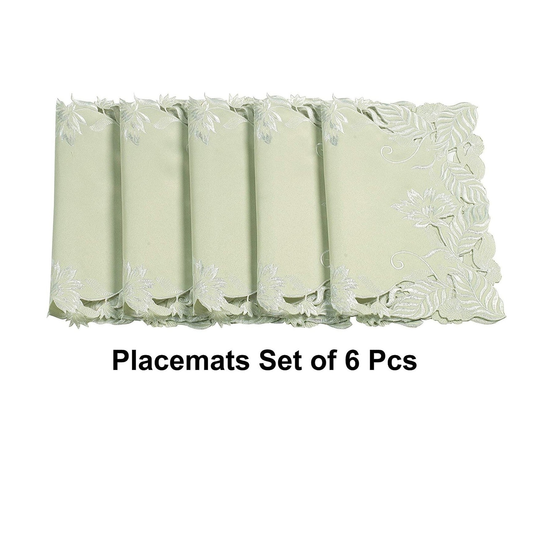 Placemats with European Embroidery - The Daulton Collection