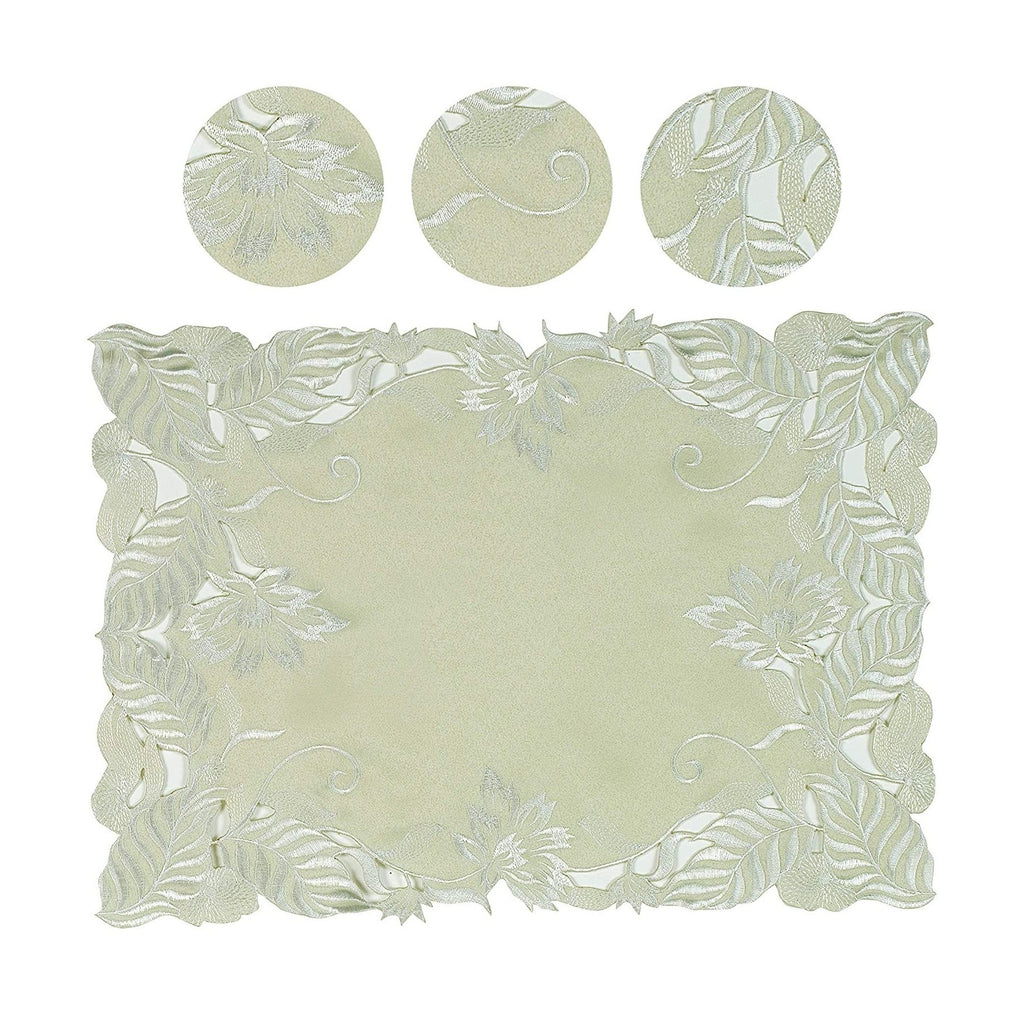 Placemats with European Embroidery - The Daulton Collection