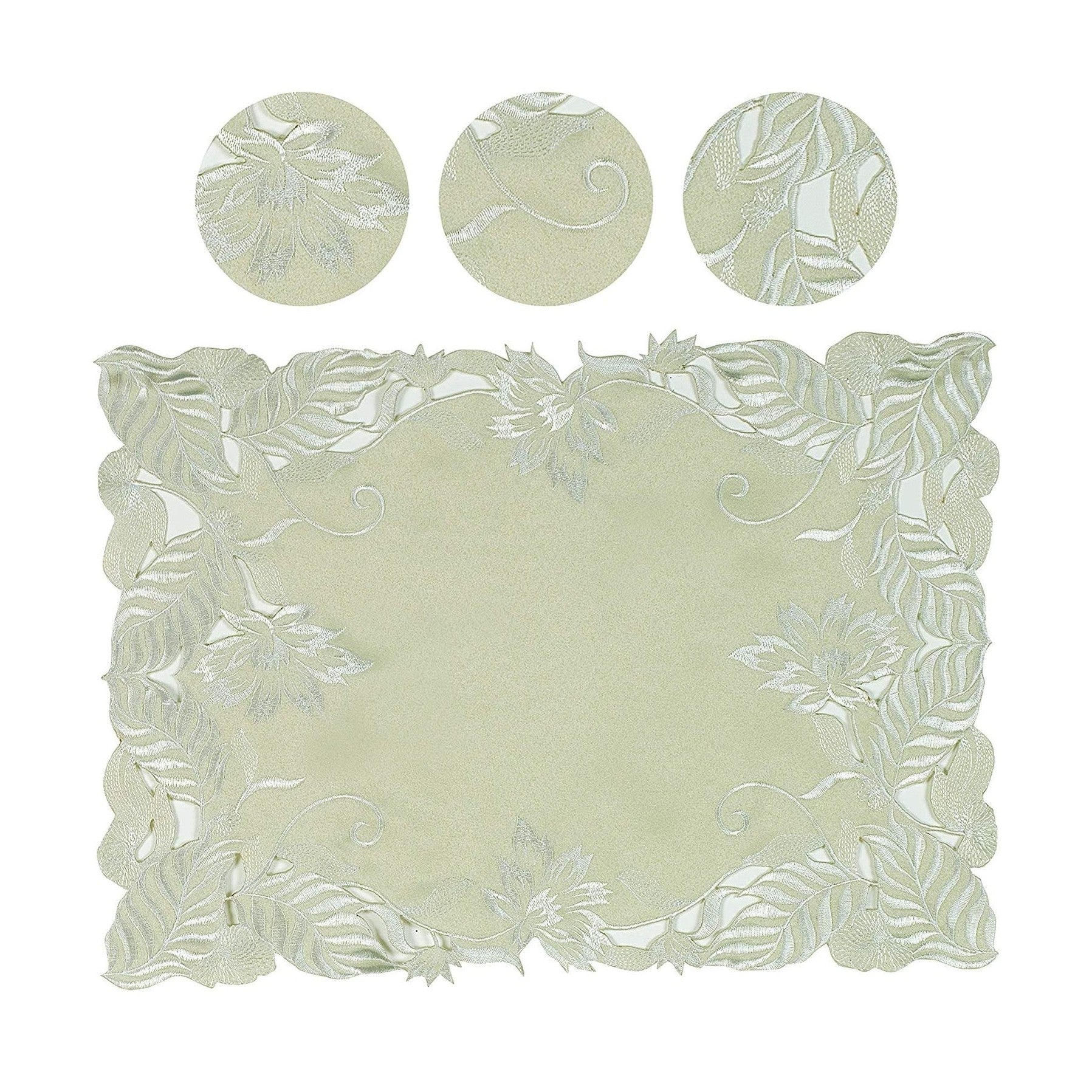 Placemats with European Embroidery - The Daulton Collection