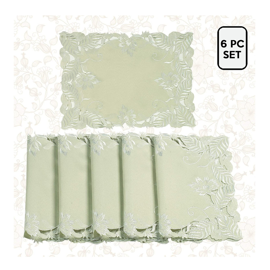Placemats with European Embroidery - The Daulton Collection