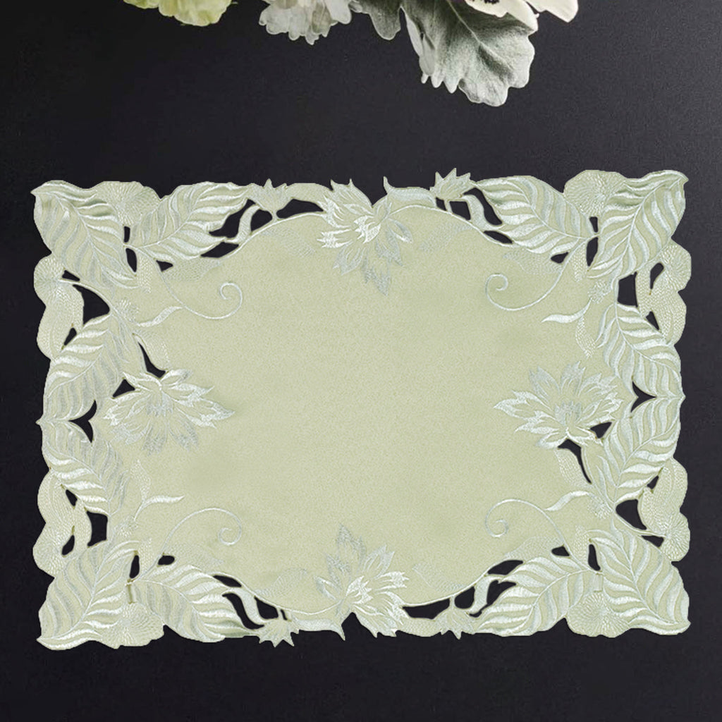 Placemats with European Embroidery - The Daulton Collection