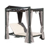Premium Aluminum Daybed With Retractable Canopy | SAKSBY WHOLESALE