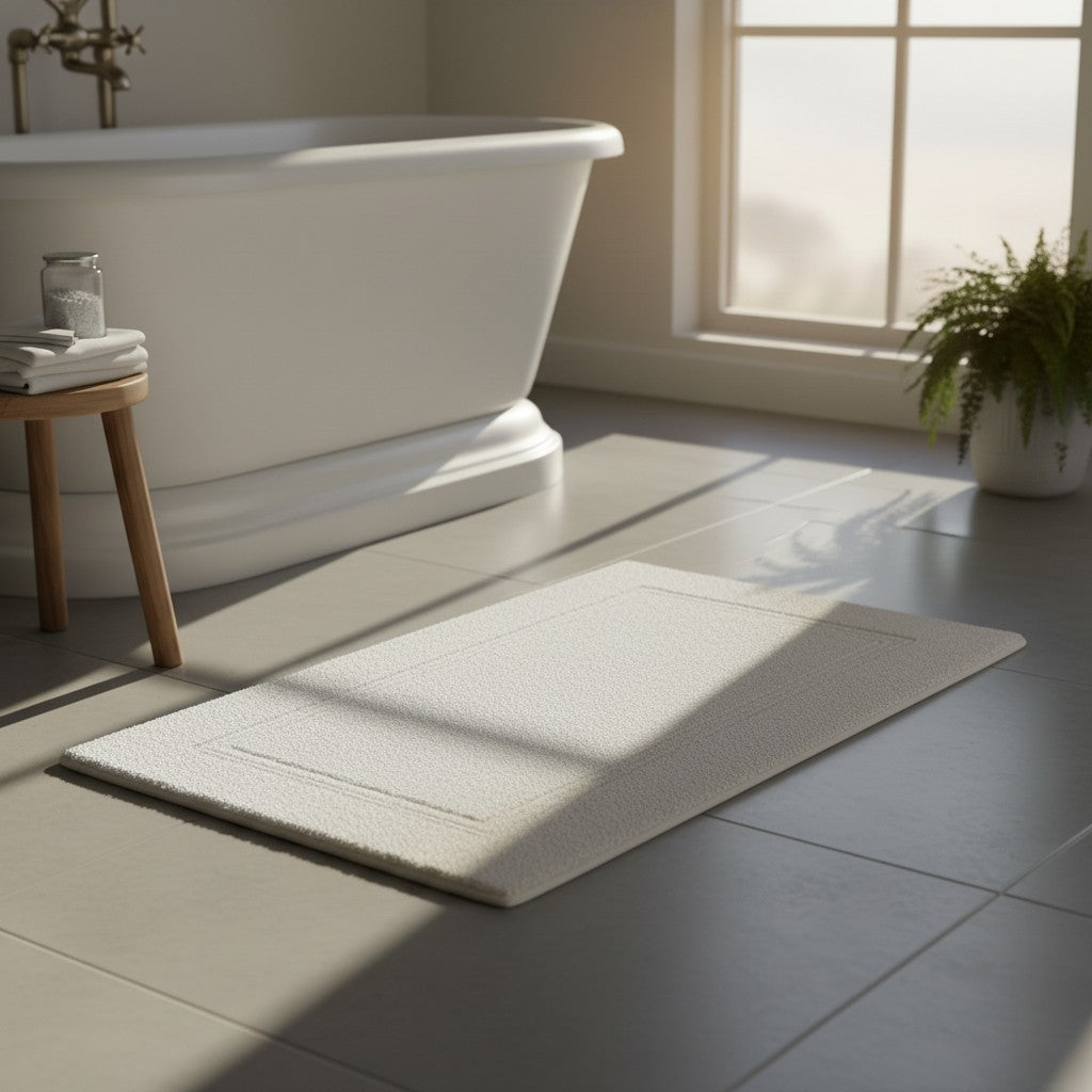 Premium Cotton Tufted Bath Rugs | Rifz Textiles Inc