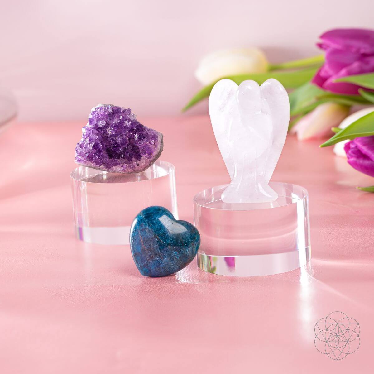 Premium Guardian Angel Car Crystals Set | Conscious Items