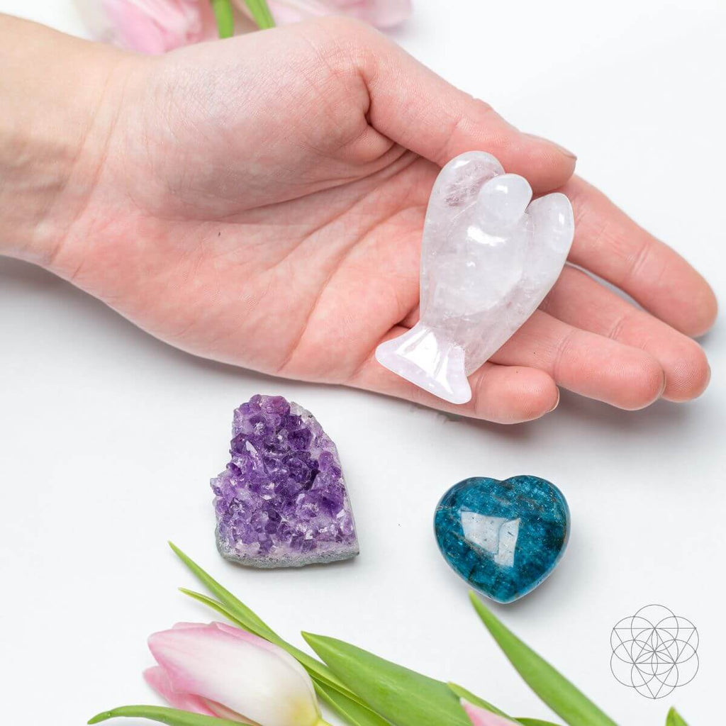 Premium Guardian Angel Car Crystals Set | Conscious Items